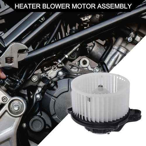 Image of No.971131U000 HVAC Heater Blower Motor Assembly for Hyundai Santa /Inner /Durable Metal Plastic / 1 Pc Black