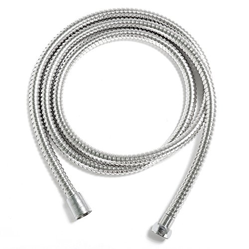 DIGIFLEX Manguera de Cabezal de Ducha Flexible Estándar Acero Inoxidable Cromado 2 m