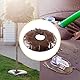Namvo PVC-Ring Automatischer Tropf-Baumbew?sserungsbeutel 10 Gallonen 60CM Braun für Gartenpflanzen B?ume im Freien