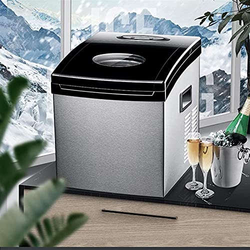 Fabricadora de hielo portátil para mostrador 55 lbs/24h miniatura 2