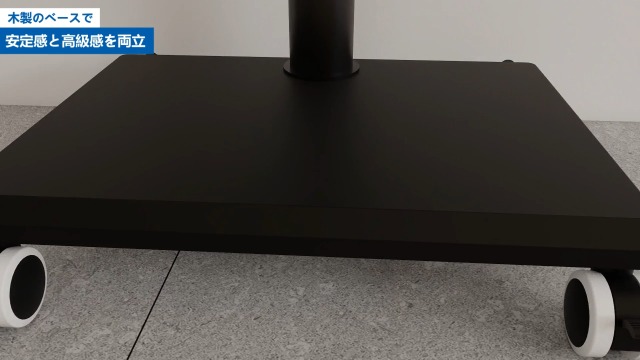 Amazon.co.jp: Rfiver テレビスタンド キャスター付き tvスタンド 27