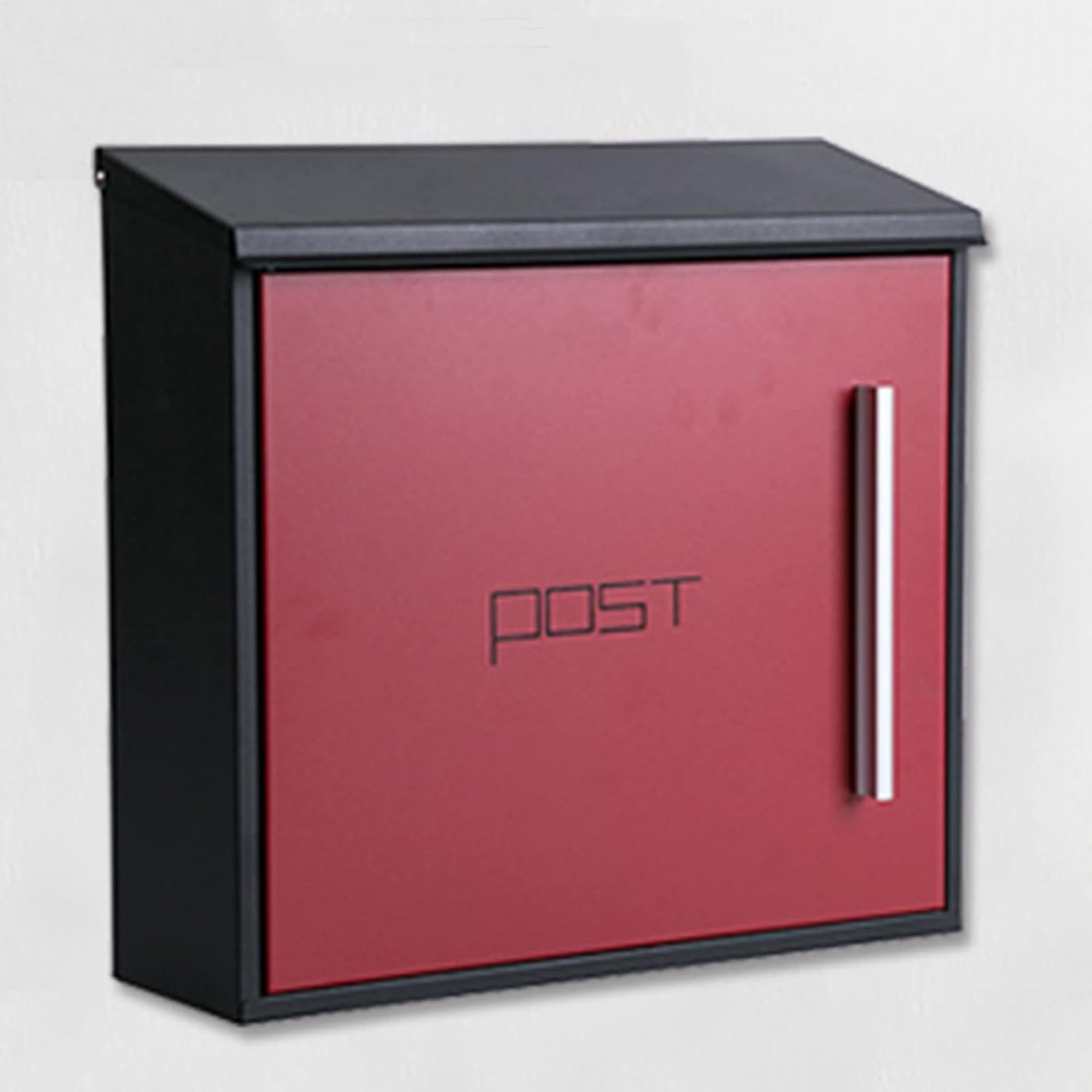 Stainless Steel Outdoor WallMounted Postbox, Locking Security Mailbox