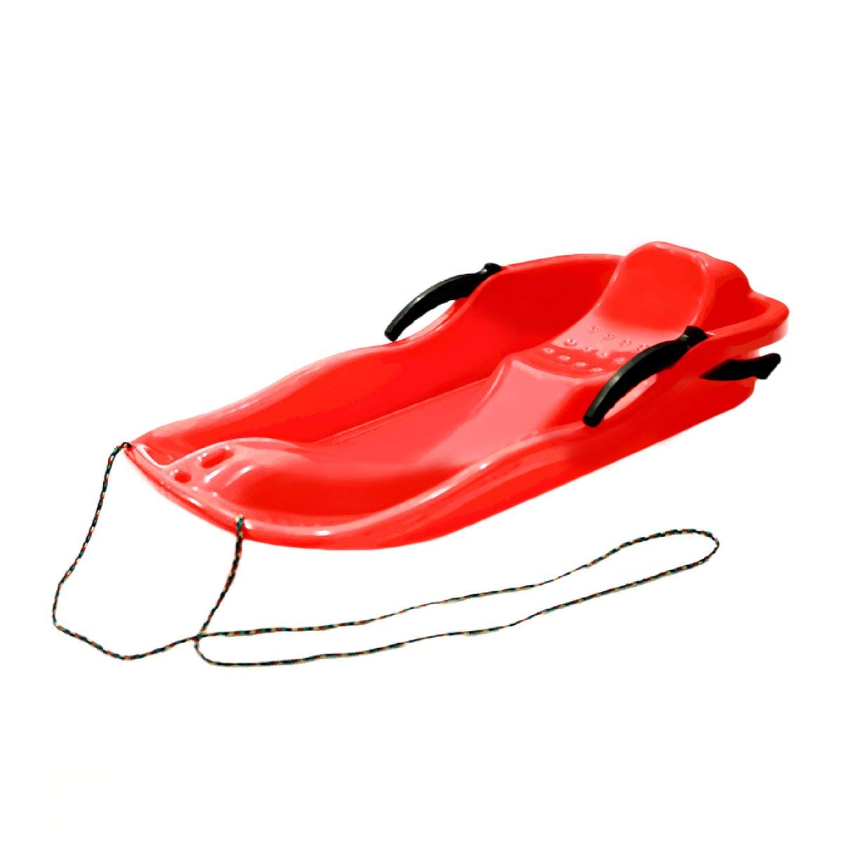 WellingtonAE Outdoor Sports Plastic Skiing Boards Sled Luge Snow Grass Sand Board Ski Pad Snowboard With Rope For Double People