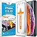 Power Theory Vetro Temperato iPhone X & iPhone XS [2 Pezzi] - Pellicola Protettiva Di Qualità Superiore con Kit di Facile Installazione, Vetrino per Apple iPhoneX/iPhoneXS