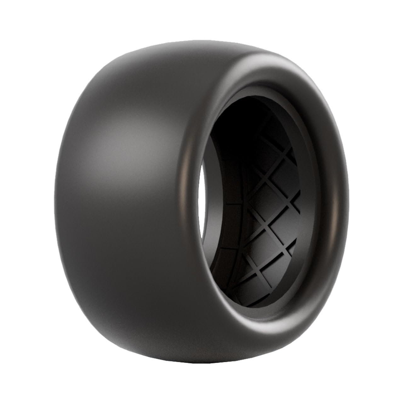 Raw Speed 161101SB - Slick 1/10 Buggy Rear Tire, Soft w/Black Insert