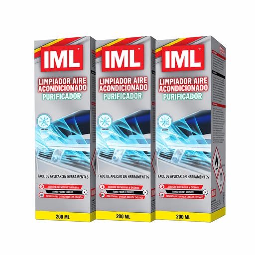 BIKER & CAR DETAILING Higienizante de habitáculo y Aire Acondicionado – Aire Limpio y Fresco - Cantidad: Pack de 3