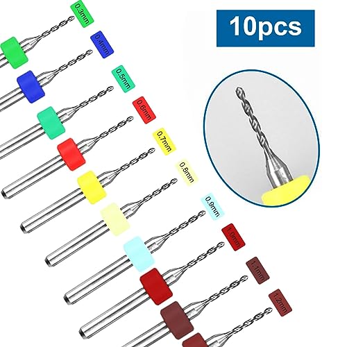 36 Pcs Mini Hand Drill Set for Crafts Pin Vise Precision Twist Drill Bits with Mini Drill Press Vise for Delicate Manual Work Electronic Assembling - Image 3