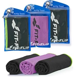 Fit-Flip Kühlendes Handtuch 3er Set Sport
