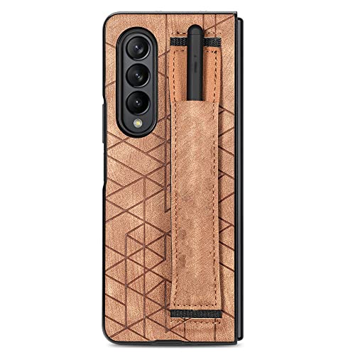 Étui en cuir pour Samsung Galaxy Z Fold 4 haut de gamme style phone bag