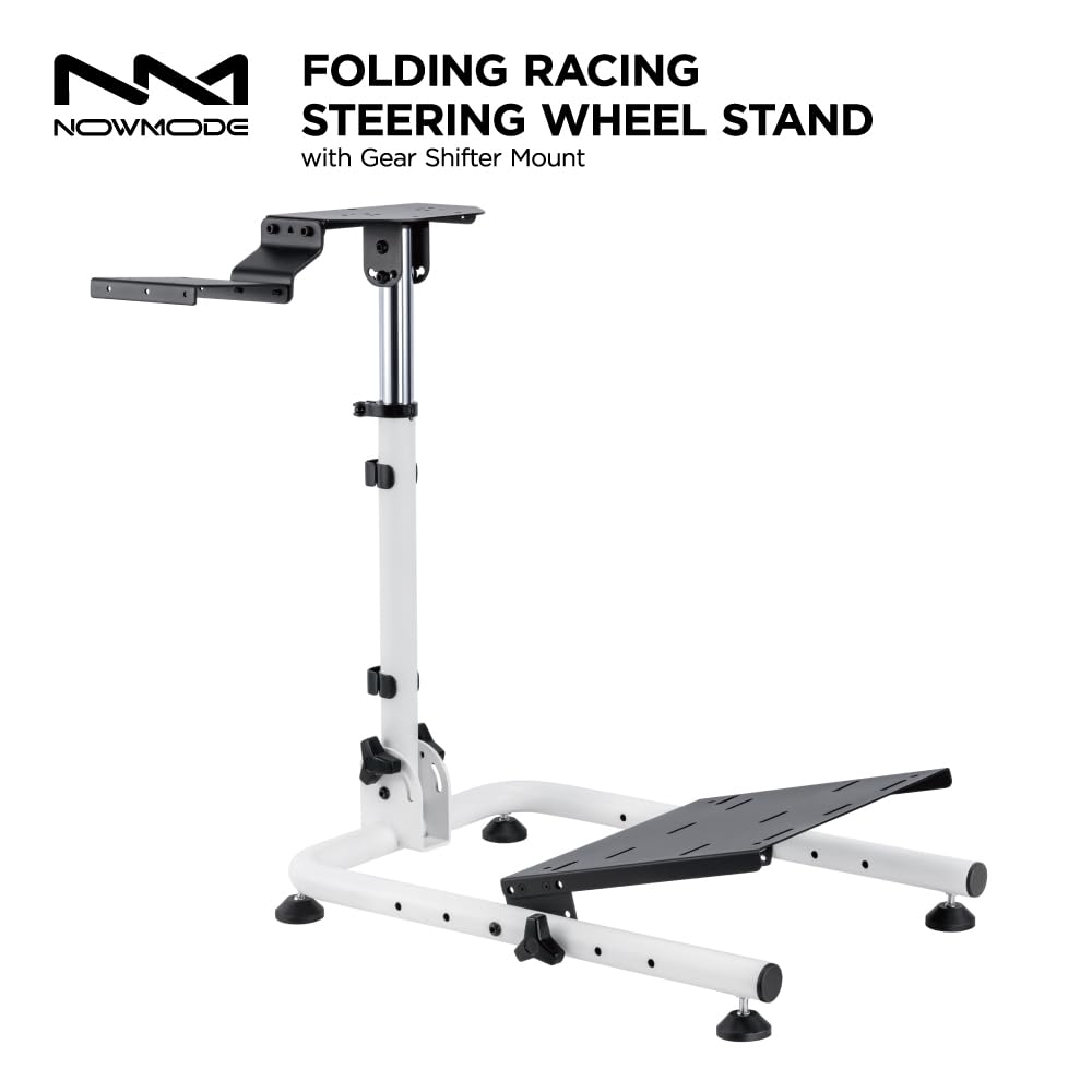 Amazon | NOWMODE LRS11 BS02 ホワイト Racing Wheel Stand + 