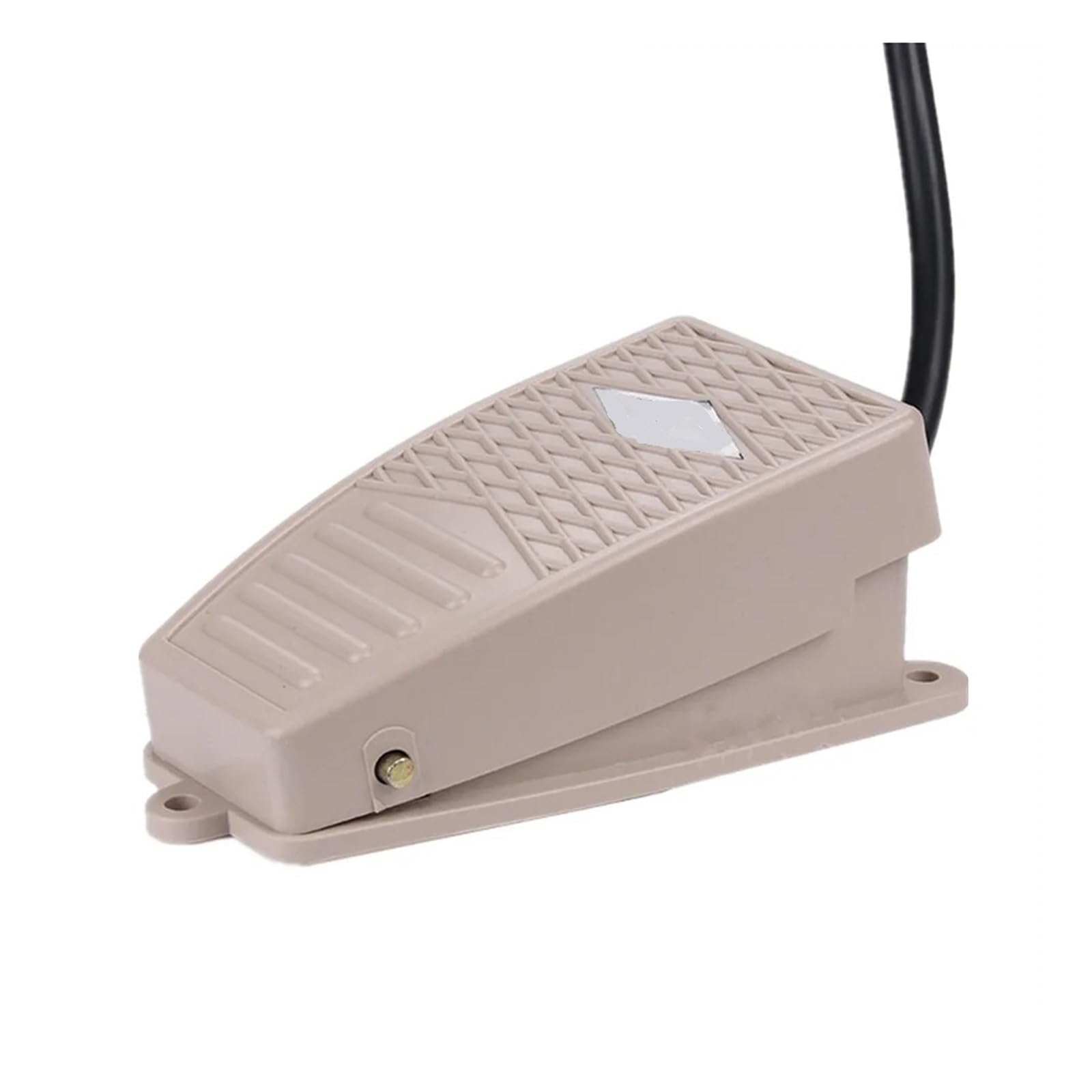 Interruptor de pie EKW-5A-B con pedal de control y carcasa resistente de plástico de 1 unidad 4