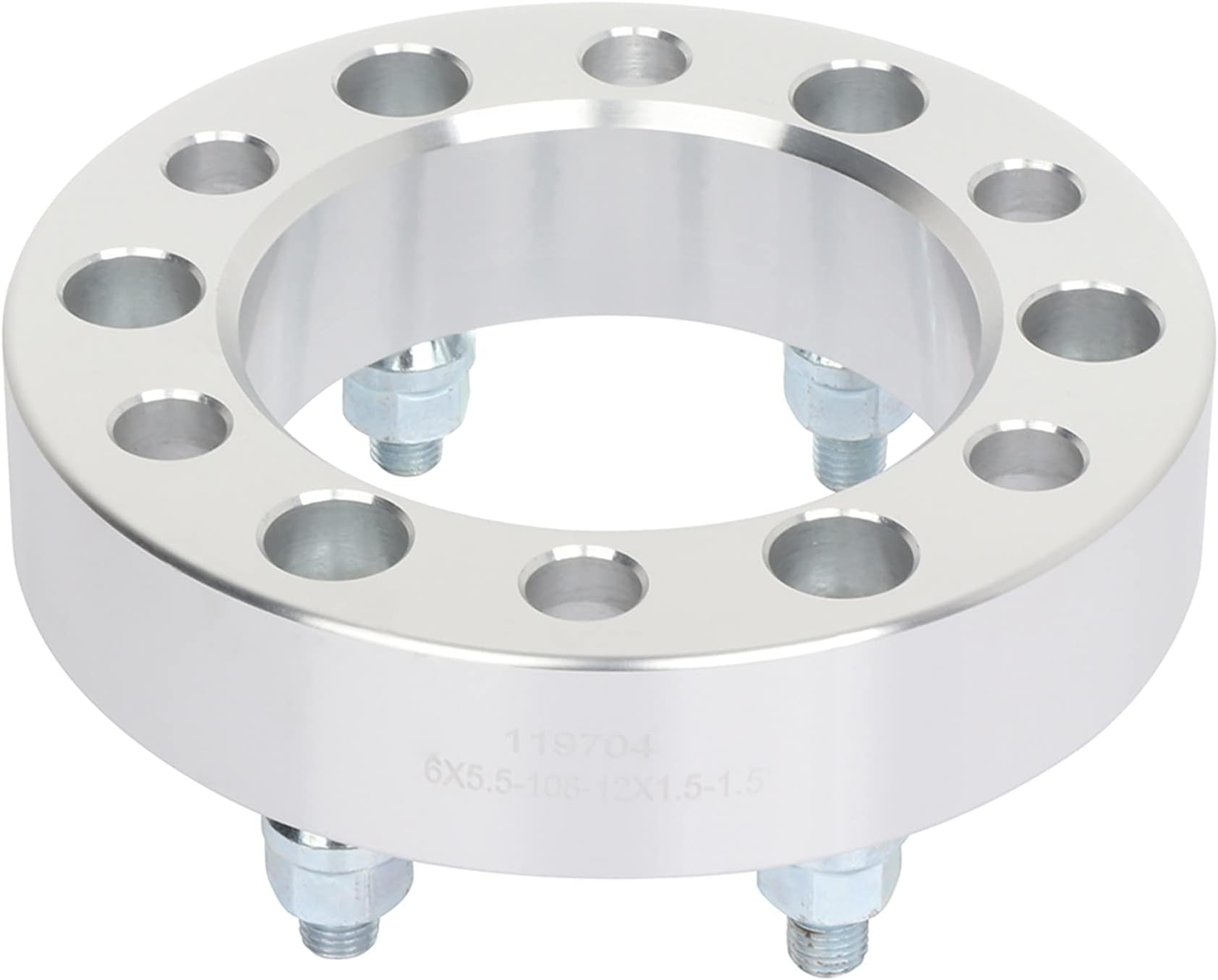 1.5 inch Wheel Spacers 6 Lugs 12x1.5 Studs 108 Bore Compatible 1996-1999 for Acura SLX 2004-2014 for Chevrolet Colorado, 4PCS 6x5.5 to 6x5.5 Wheel Adapters & Spacers