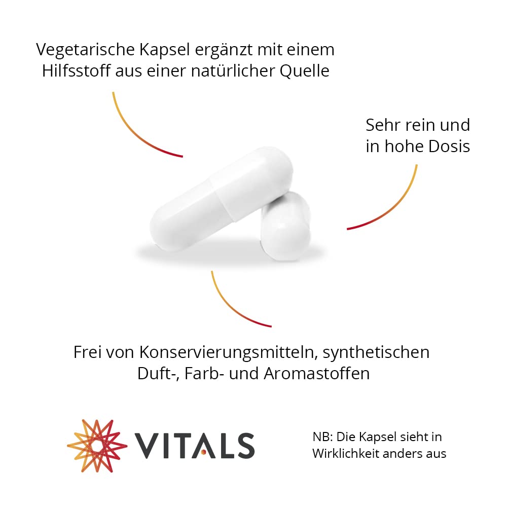 Vitals - Vitamin K2 180mcg, 60 Kapseln. K2 in der überlegenen Form von Menachinon-7 (MK-7). Enthält K2VitalDelta, das eine sehr hohe Stabilität aufweist.