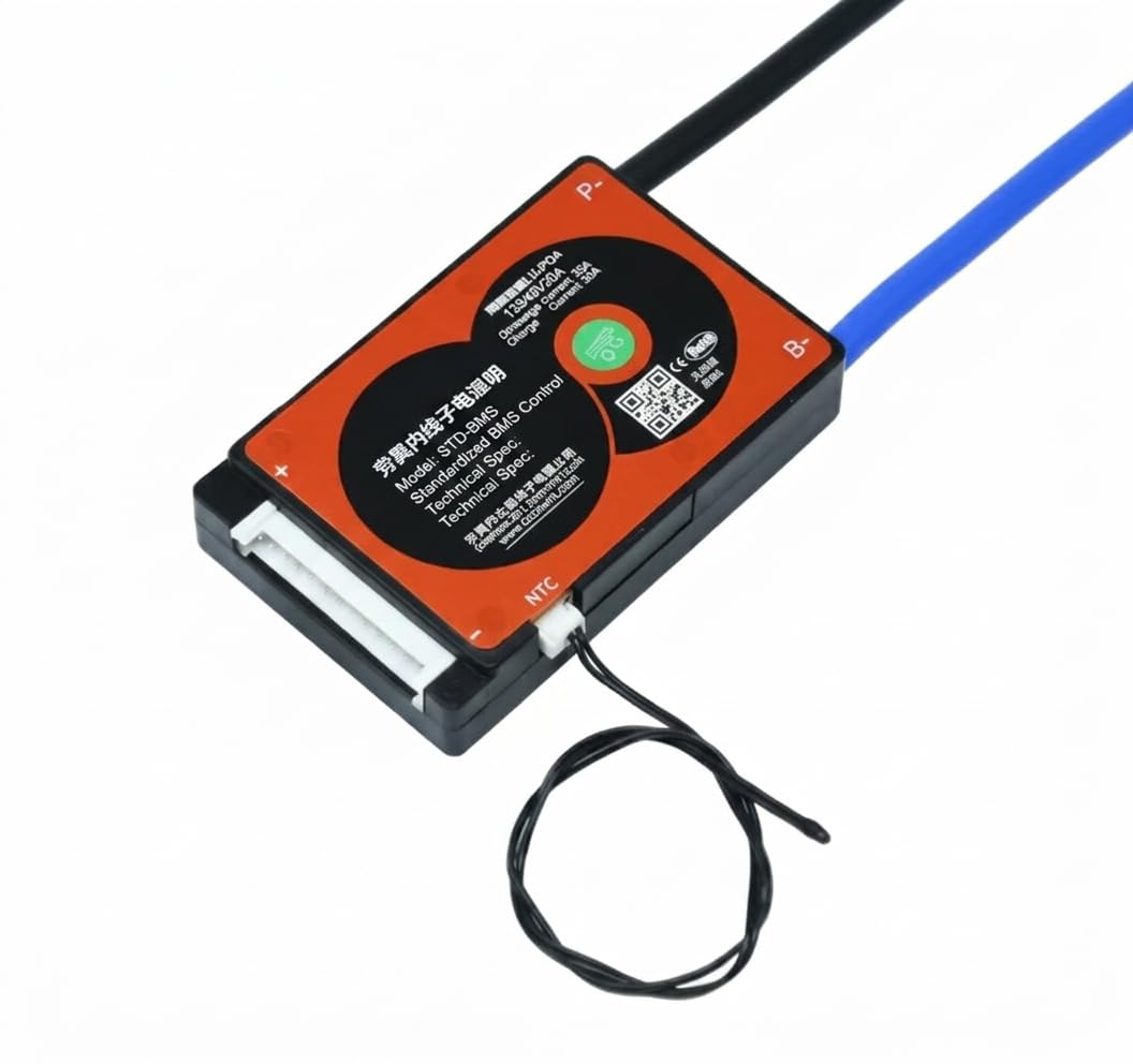 15S 40A LiFePO4 48V Waterproof BMS – Advanced Battery Management System for Lithium Iron Phosphate Cells, Overcharge & Overdischarge Protection, Ideal for E-Bikes, EVs, Solar Energy-picture-15