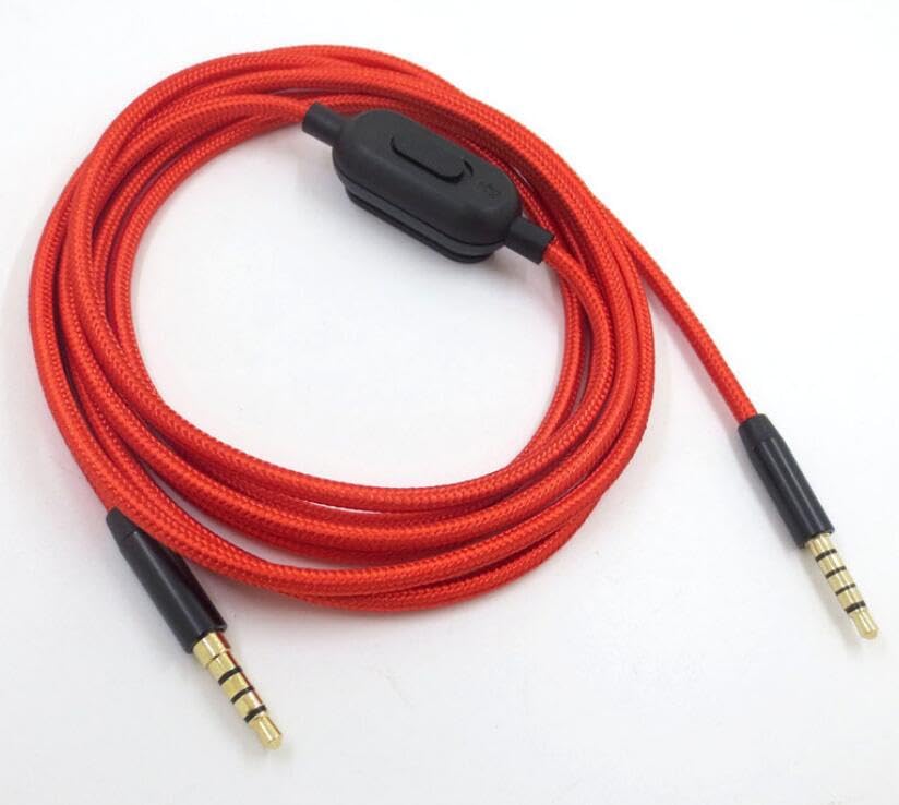 Coyktonty Audio Cable Extension Cord Line Earphone Cable Replacement Headphone Cable for Logitech Astro A10 A40 A30 Headphones,Headphone Accessories