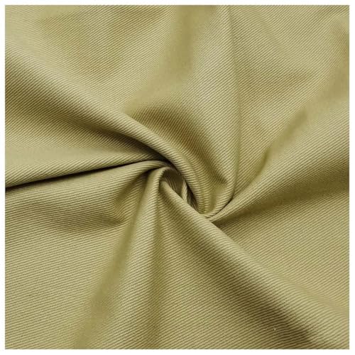 Tela De Mezclilla Lavada De Mezclilla Espesar Color Costura Funda De Sofá, Mochila, Tela De Camisa Manual Tela De Mezclilla De Bricolaje Para Delantales(Khaki,1.5X7M/4.92X22.9ft)