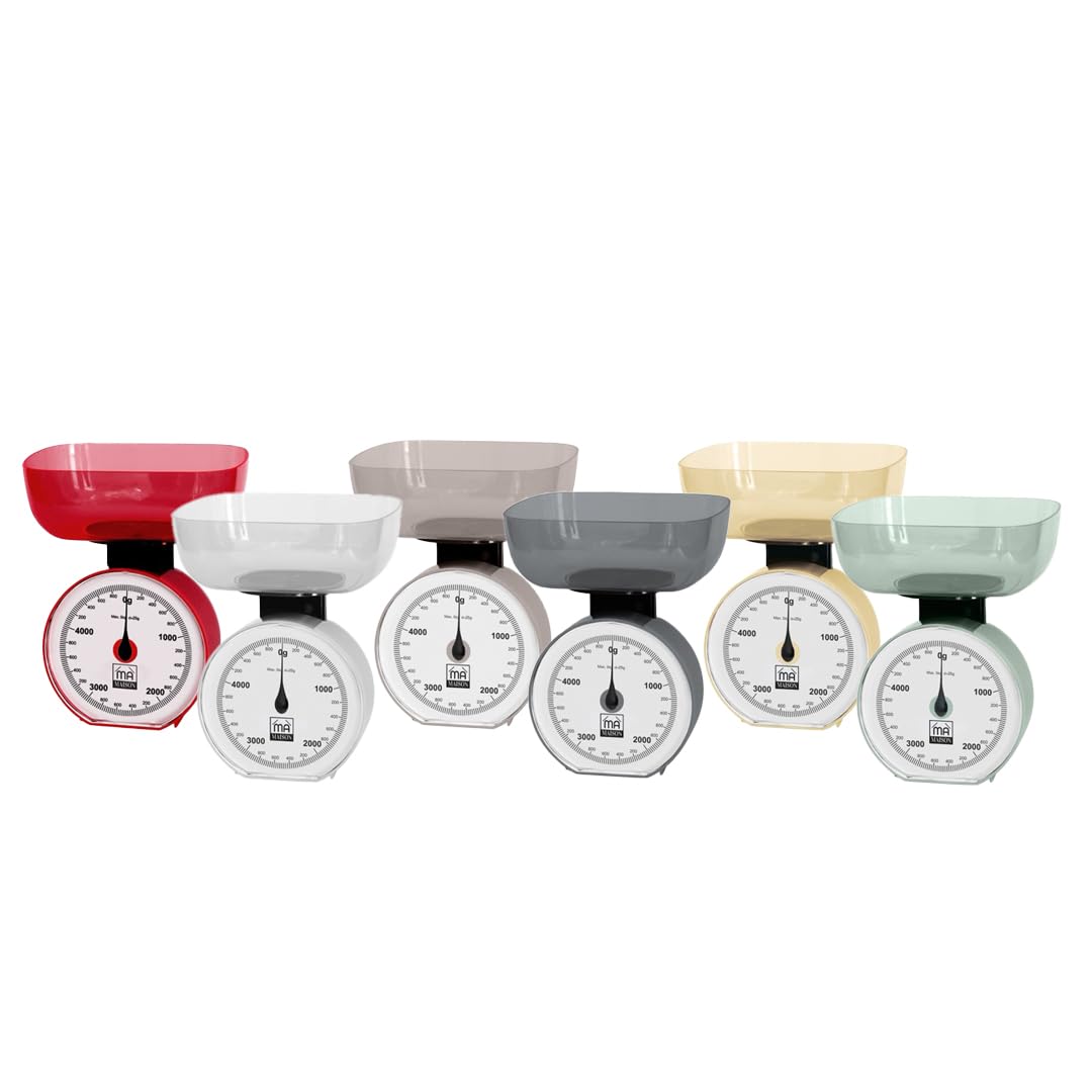 Maury's Bilancia Cucina 5kg Chic Colori Assortiti