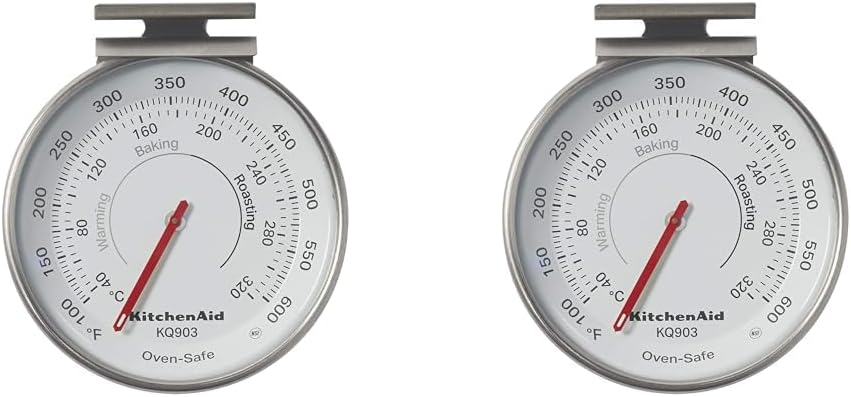 Adjustable Oven Temperature Gauge, 40°C to 320°C (Pack of 2)