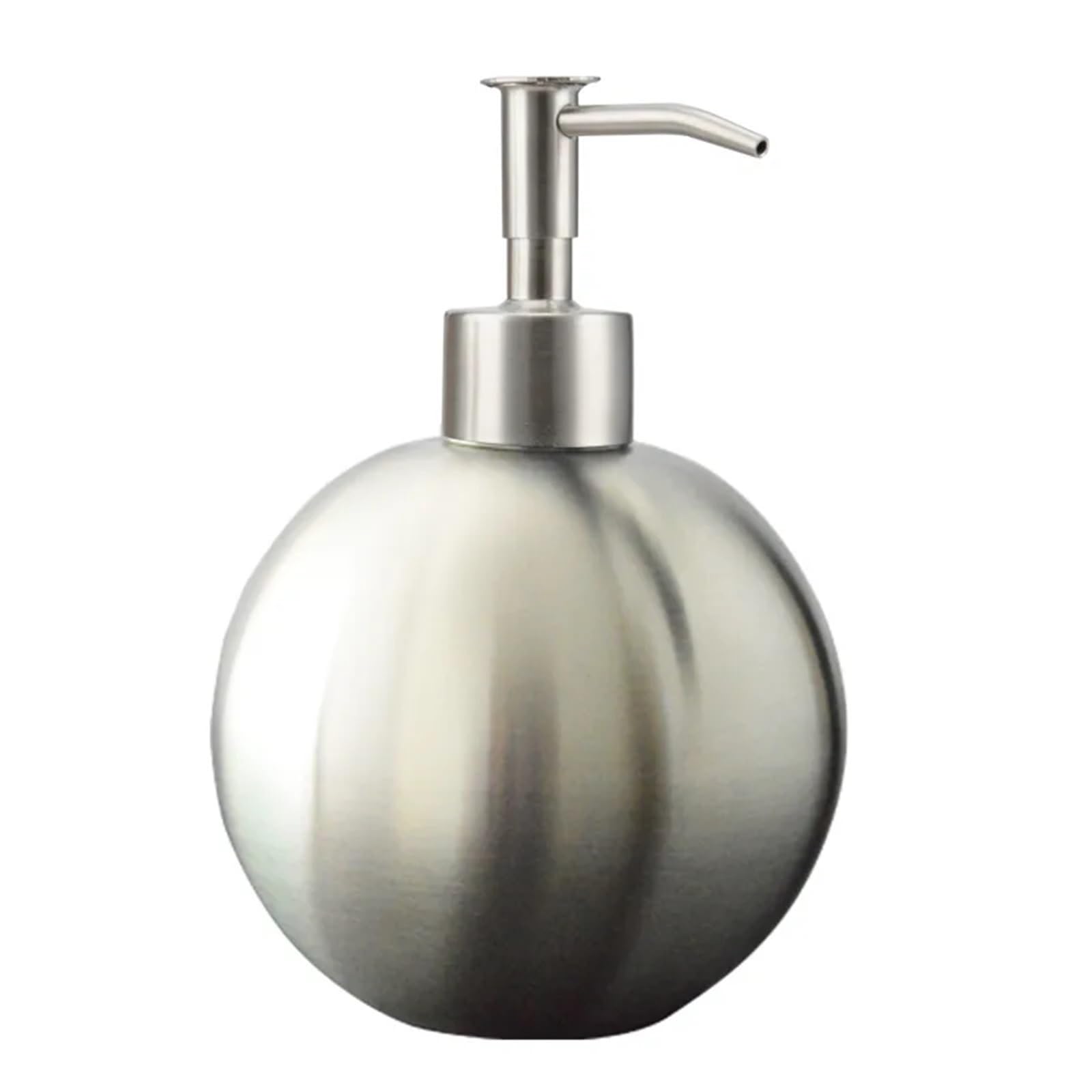 Soap Dispenser Stainless Steel Round Empty Lotion Soap Dispenser Bottle, 500ml Great