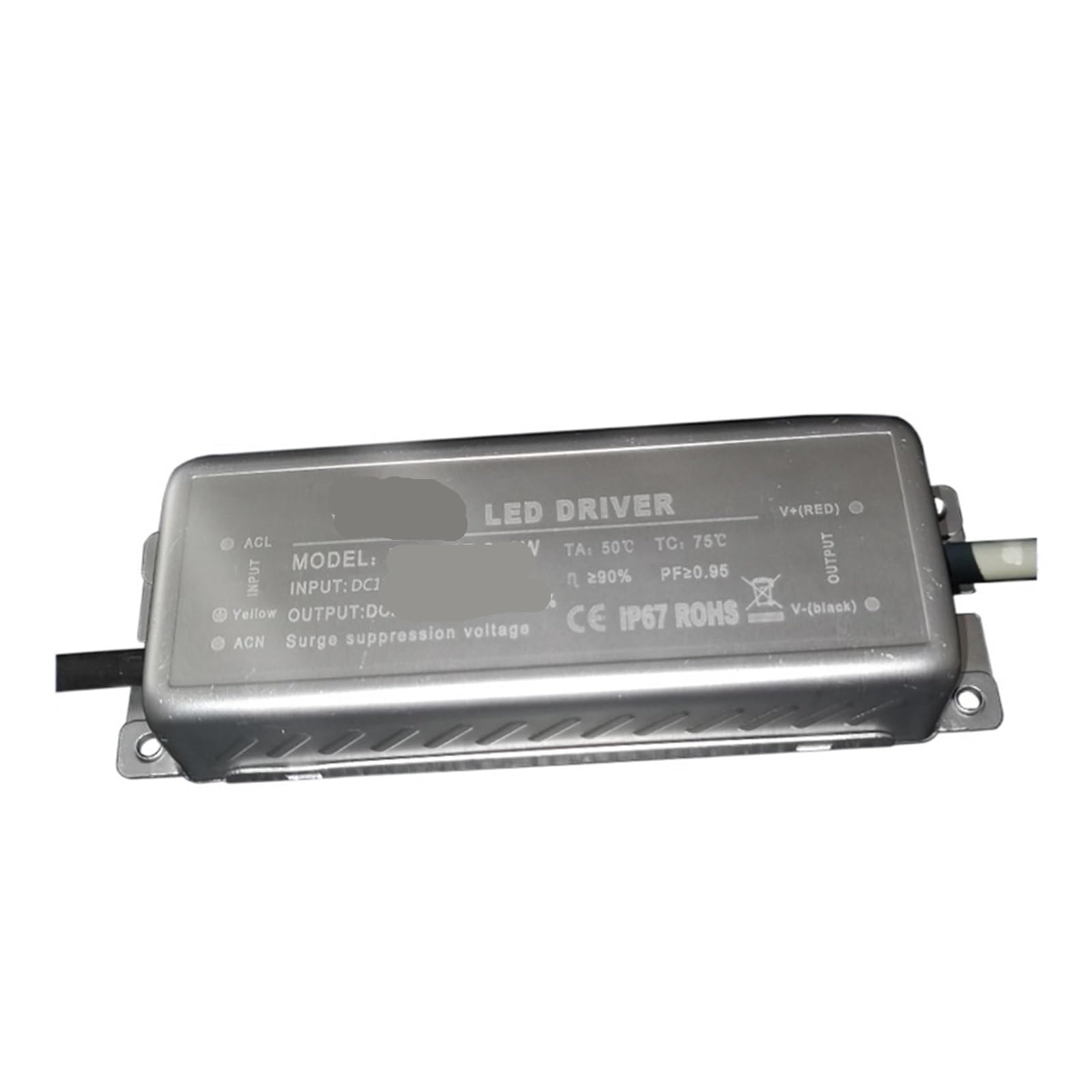 Projecteur souterrain lampe tunnel réverbère conducteur 200W