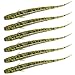 Yoshikawa Bait Wiggle Worm Soft Plastic Fishing Lure Smallmouth Bass Perch 3" Watermelon (pack of 12)