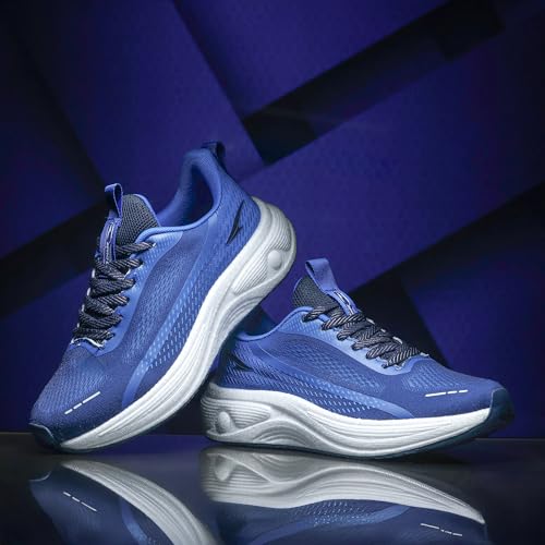 Image of ASIAN Hypercushion-06 Men's Running Shoes with Engineered Mesh Upper, EVA Bouncy Midsole & TPR Grip Outsole | Breathable, Lightweight & MS Dhoni's Fav Pick