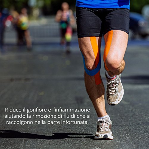 PROWORKS Nastro da Kinesiologia Rotolo da 5m di