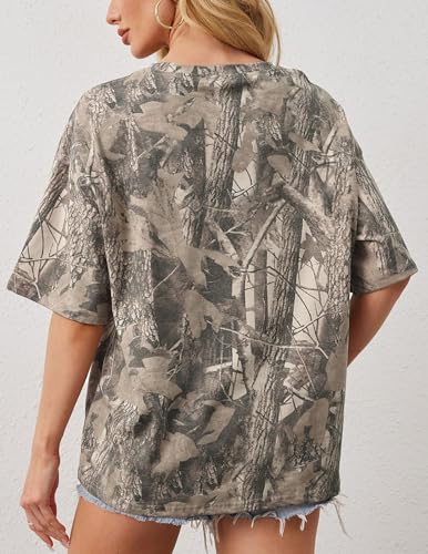 Women Oversized Striped Short Sleeve T-Shirts Color Block Crew Neck Basic Shirt Casual Loose Tops Summer Tee Shirt - Image 5