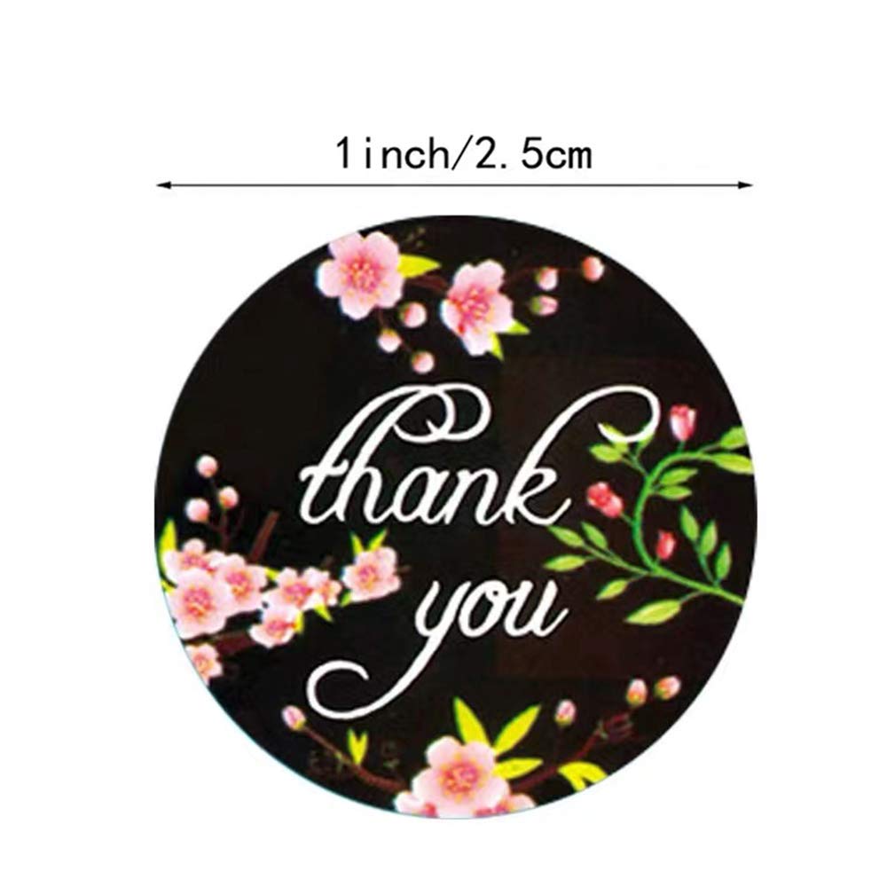 500 Adesivi Rotondi 'Thank You' - 1.5 Pollici Per Regali - Foto 8