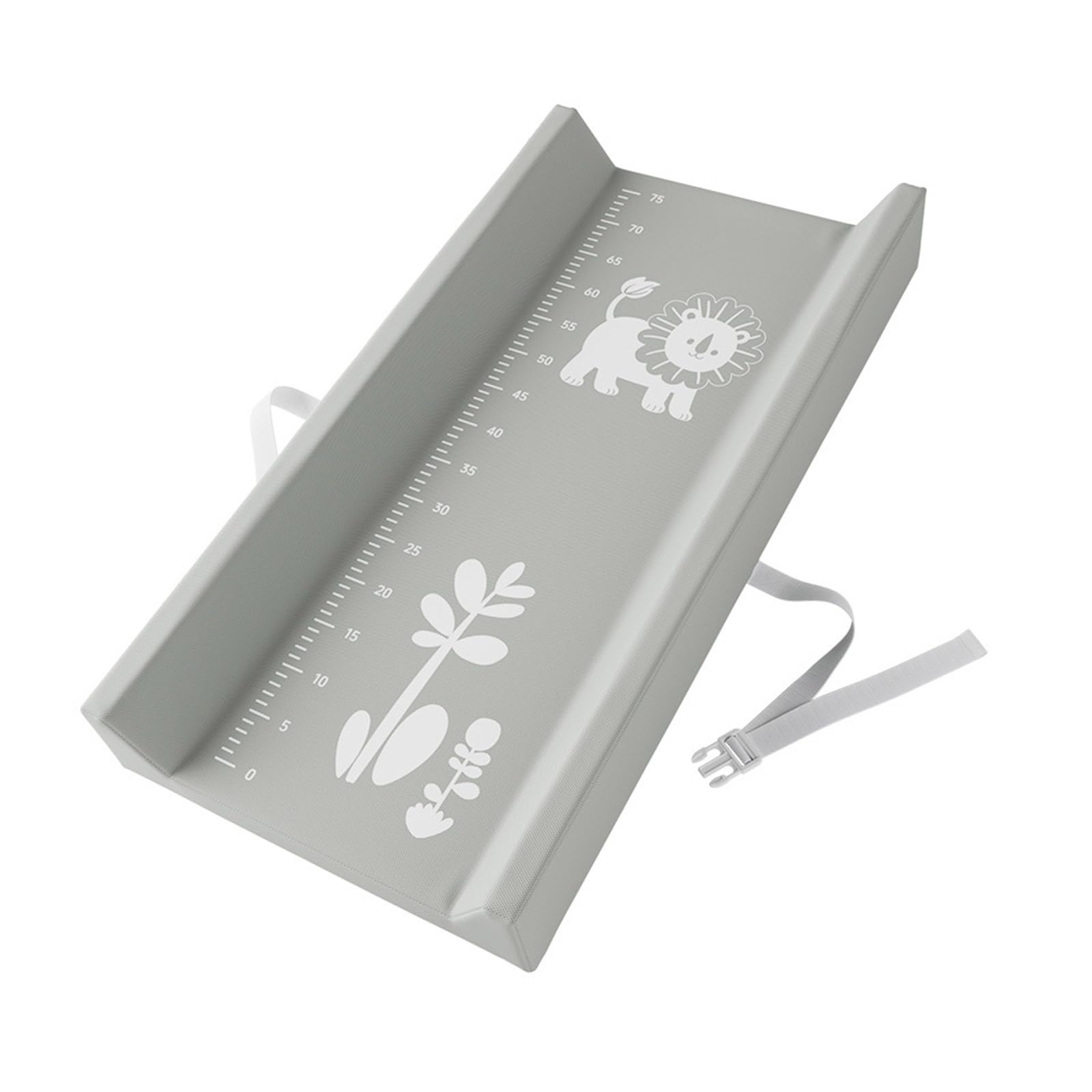 Funda impermeable para cambiador con diseño de leones con correas elásticas para protección contra fugas y funda cómoda para bebé para pañales