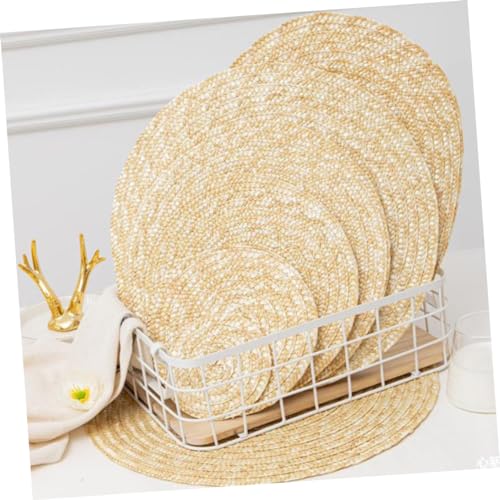 Sets de table ronds antidérapants Alipis pour éviter les rayures lors des dîners - 6