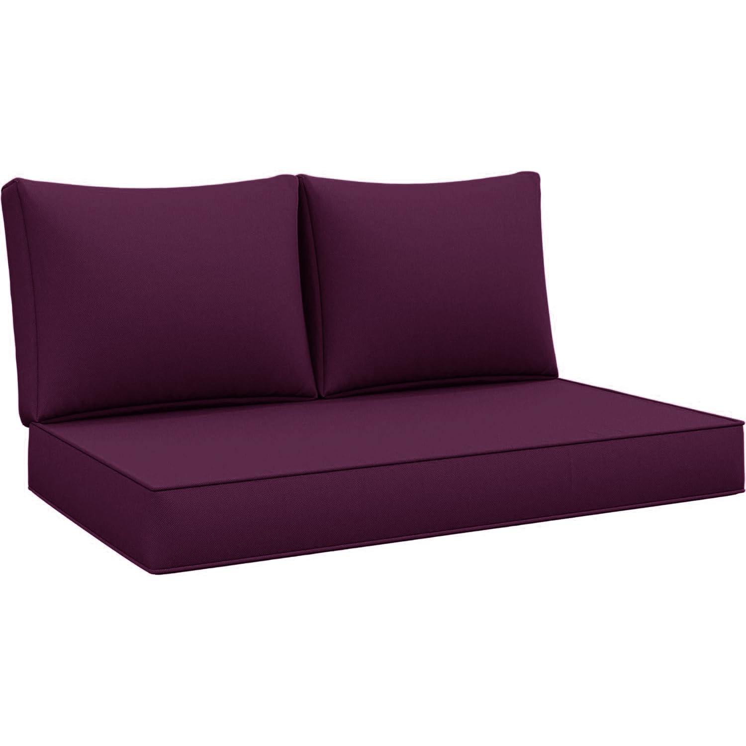 Coussin pour table de terrasse en fourrure imperméable de jardin 100x60