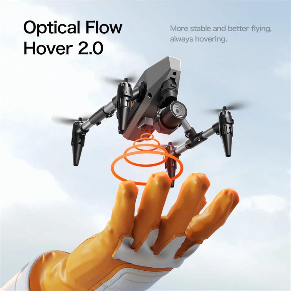 Dual battery,6K,xd1 pro mini drone 60g podwójny aparat optyczny przepływ wifi lotnicza fotografia quadcopter zdalne sterowanie drony prezenty świąteczne