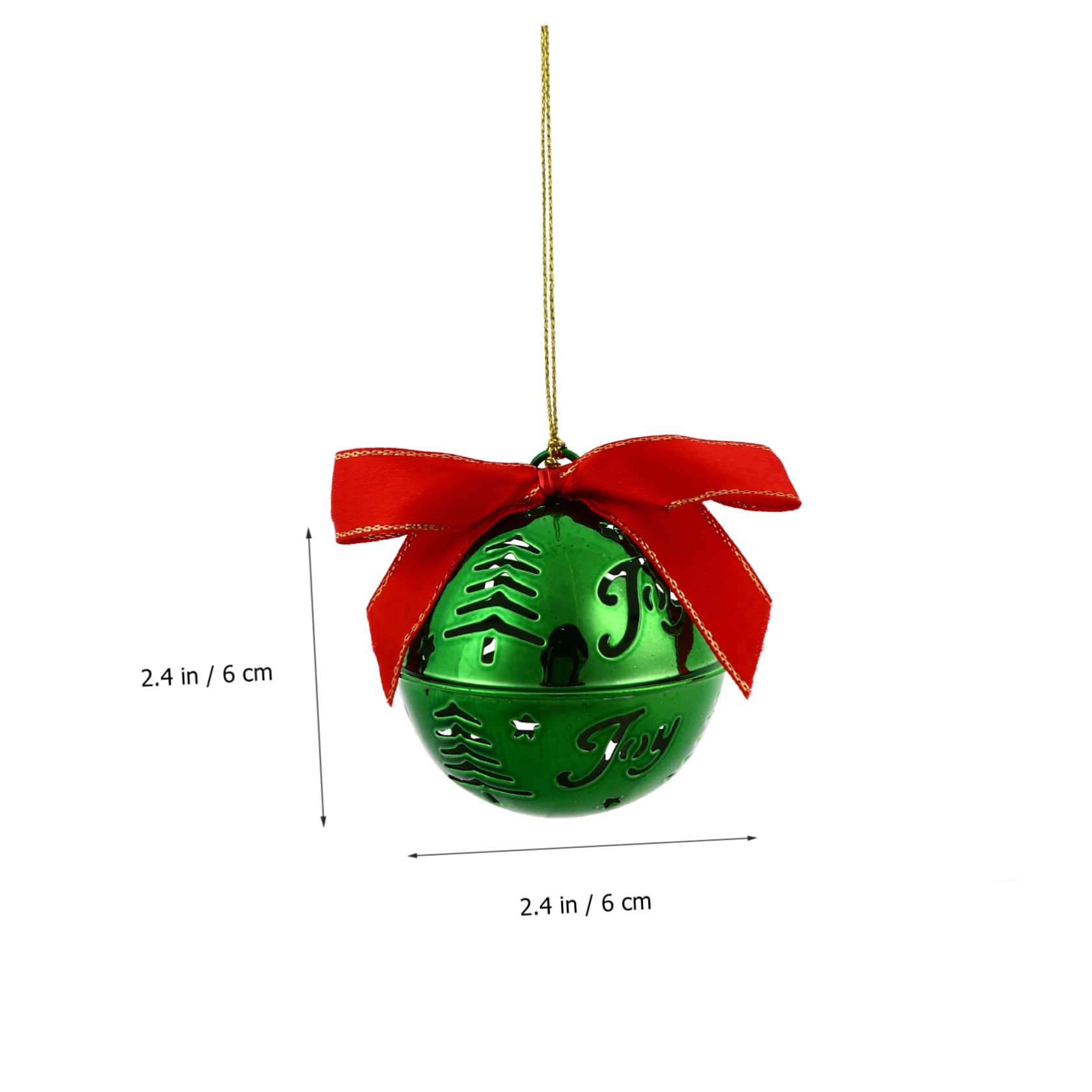 VICASKY 12pezzi Pendenti Albero Di Natale Forma Di Campanella Decorazione Natalizia Ornamento Da Appendere Decorazione Da Appendere Per Casa