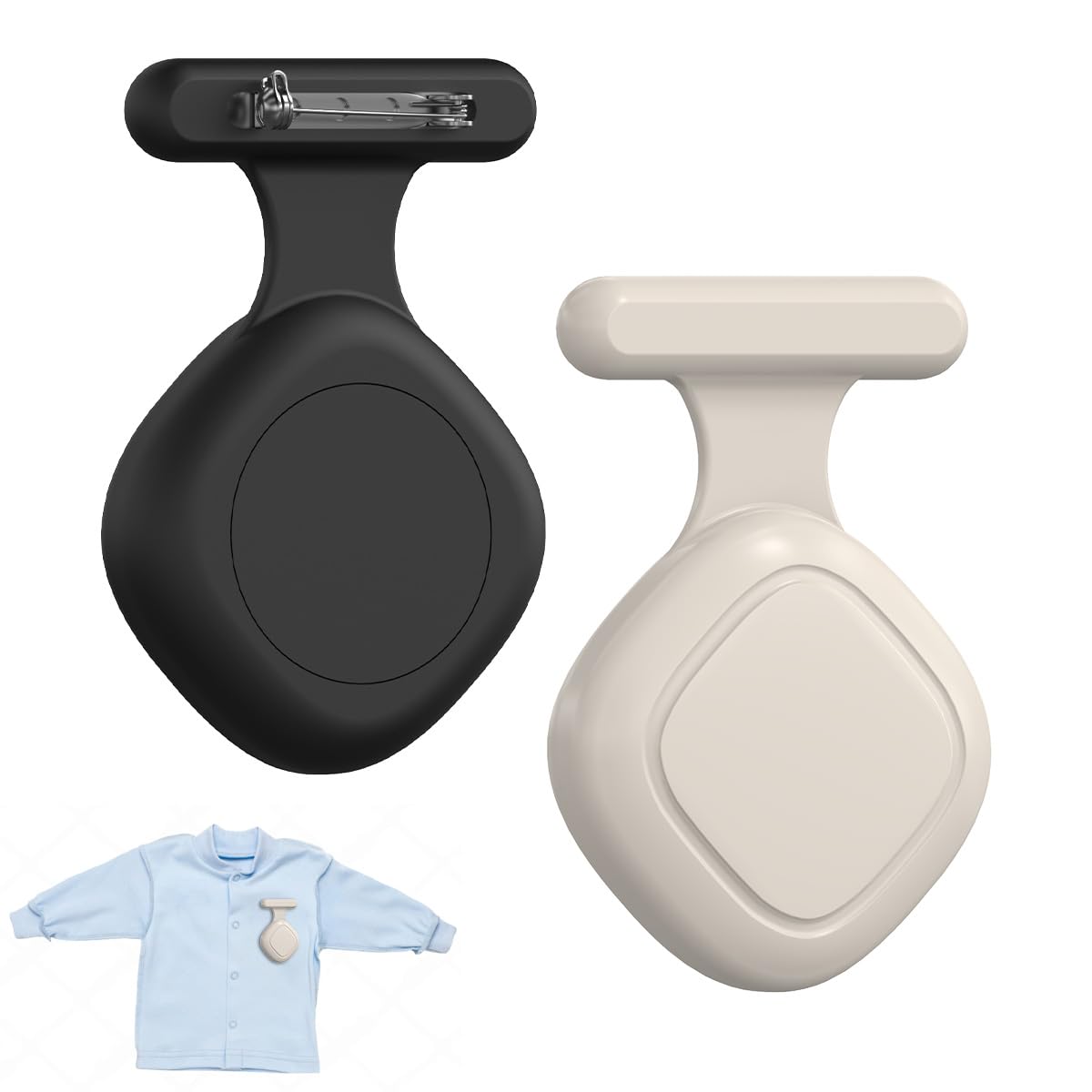 [2-Pack] Silicone Case for Tile Mate 2024, Full Protective Waterproof Holder for Tile Life360 Mate Tracker Soft Silicone Cover Tile Life360 Mate