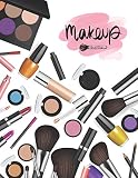  Daily Routine For Face - Makeup: Journal for Girls Women Who Want to Write Down Their New Ideas for Face Makeup Every Day Motivational Word Art Cover