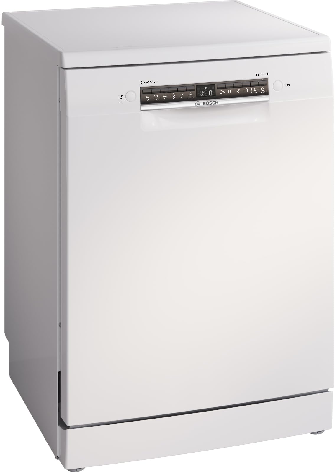 Série 4, Lave-vaisselle pose-libre, 60 cm, Blanc, SMS4HMW08E