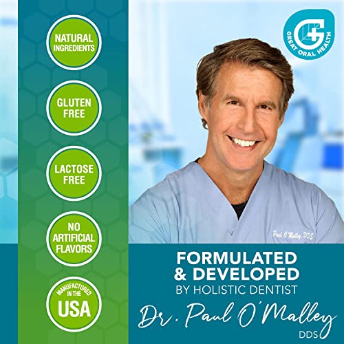 Advanced Bad Breath Treatment Duo — The Oral Probiotics Tablet & Orarestore Natural Mouth & Tooth Concentrated Oil — Dentist Formulated Mint Flavor #TOP4