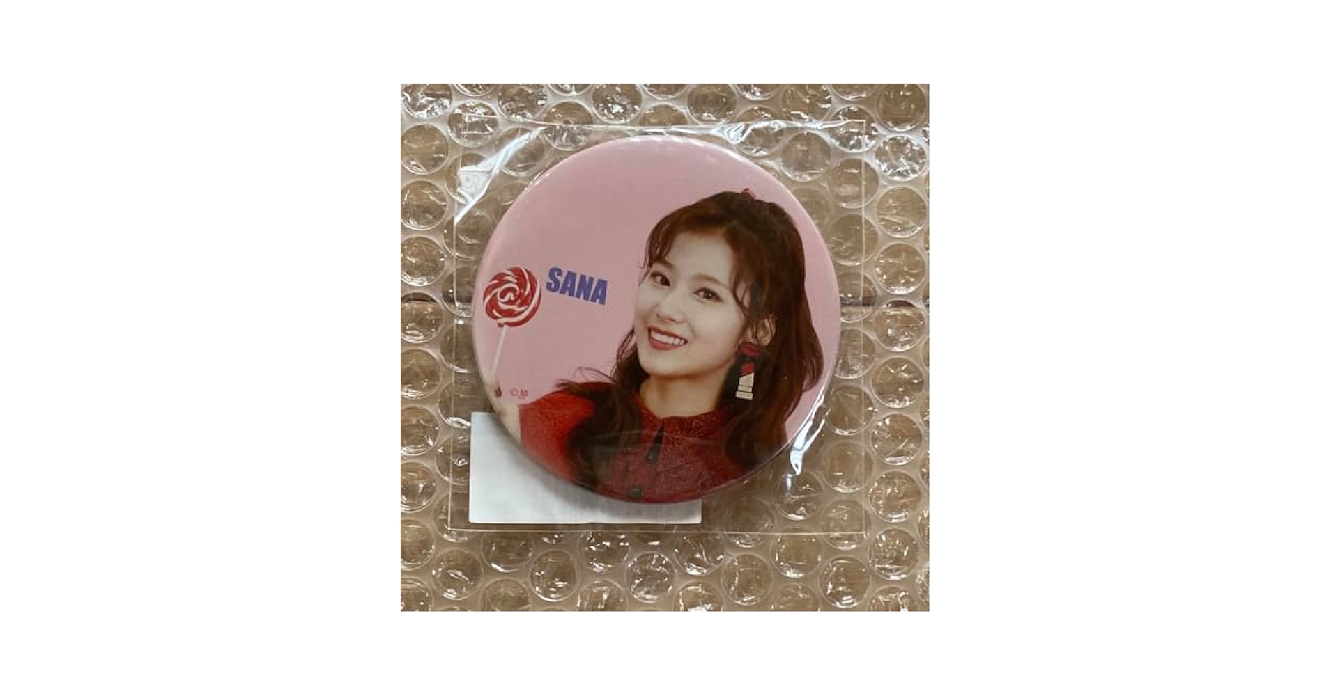 TWICE サナ 缶バッジ 痛バ CANDY POP バッグ(さな 缶バッチ) TWICE サナ 缶バッジ 痛バ CANDY POP バッグ(さな 缶バッチ