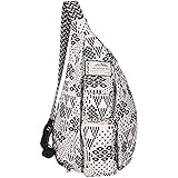 KAVU Rope Puff Bag Sling Crossbody Backpack Travel Quilted Purse