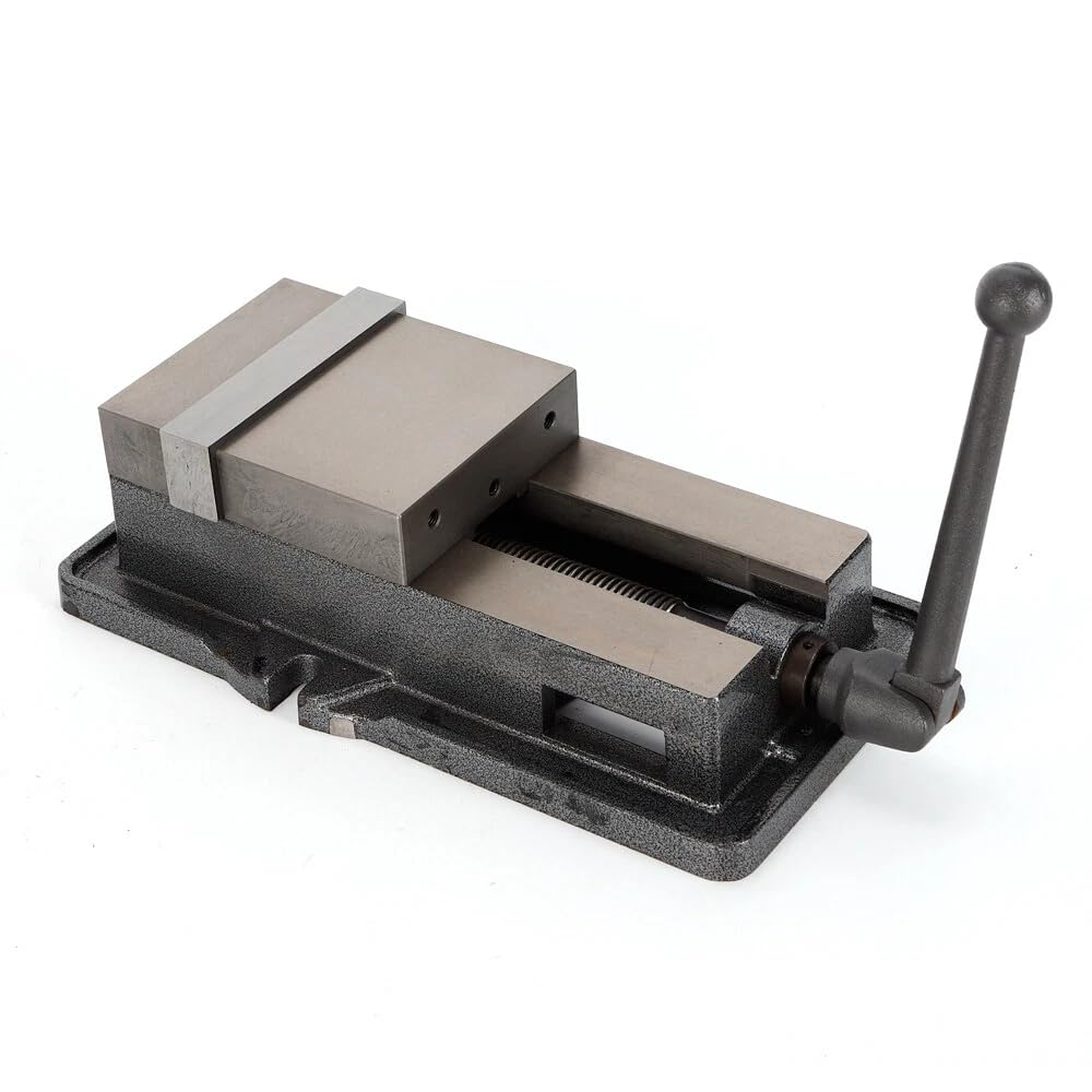 Tornillo de banco de precisión CNC de 6 pulgadas, tornillo de banco de precisión, tornillo de banco de trabajo CNC Clamping Lock Vise Milling Machine Bench Clamp Vice, juego de accesorios