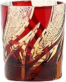 Verre à whisky exquis Edo Kiriko : fabriqués à la main avec précision, ces verres à whisky Edo Kiriko présentent des motifs complexes qui reflètent magnifiquement la lumière, créant un effet éblouissant à chaque gorgée.