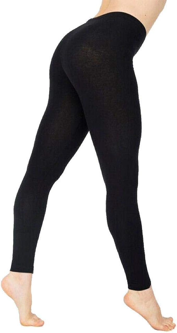 Boolavard Women's Black High Waisted Leggings For - Full Length Leggings , ) Xxl