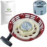 GX120 GX160 Recoil Starter Pull Start Assembly with Starter Cup for Honda GX140 GX200 4 HP 5.5 HP 6.5 HP Engine Replaces 28410-ZH8-003YA 28410-ZH8-023YA 28410-ZH8-023ZB 28410-ZH8-023ZG Oregon 31-075