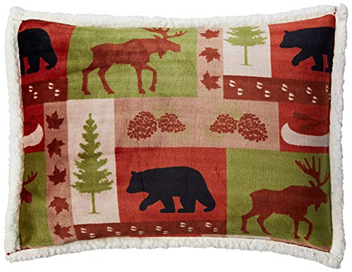 Carstens, Inc. Patchwork Lodge Plush Bedding Set, Twin #TOP2