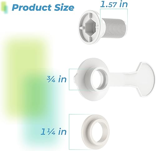 Miniatura 2 de Usamate Replacement Cooler Drain Plug for 50 58 and 82 Qt Coleman Xtreme Coolers 1.5" Shaft Length