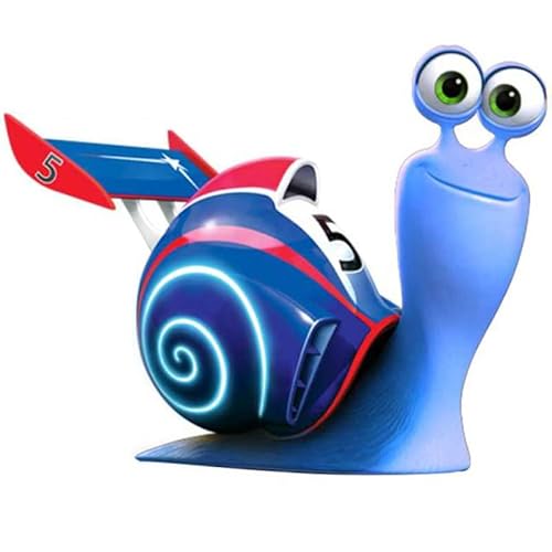 EARLFAMILY 5.1'' for Turbo Snail Cool Car Stickers Vinyl Waterproof Decor Bumper Trunk Car Assessoires JDM Van Window Decals