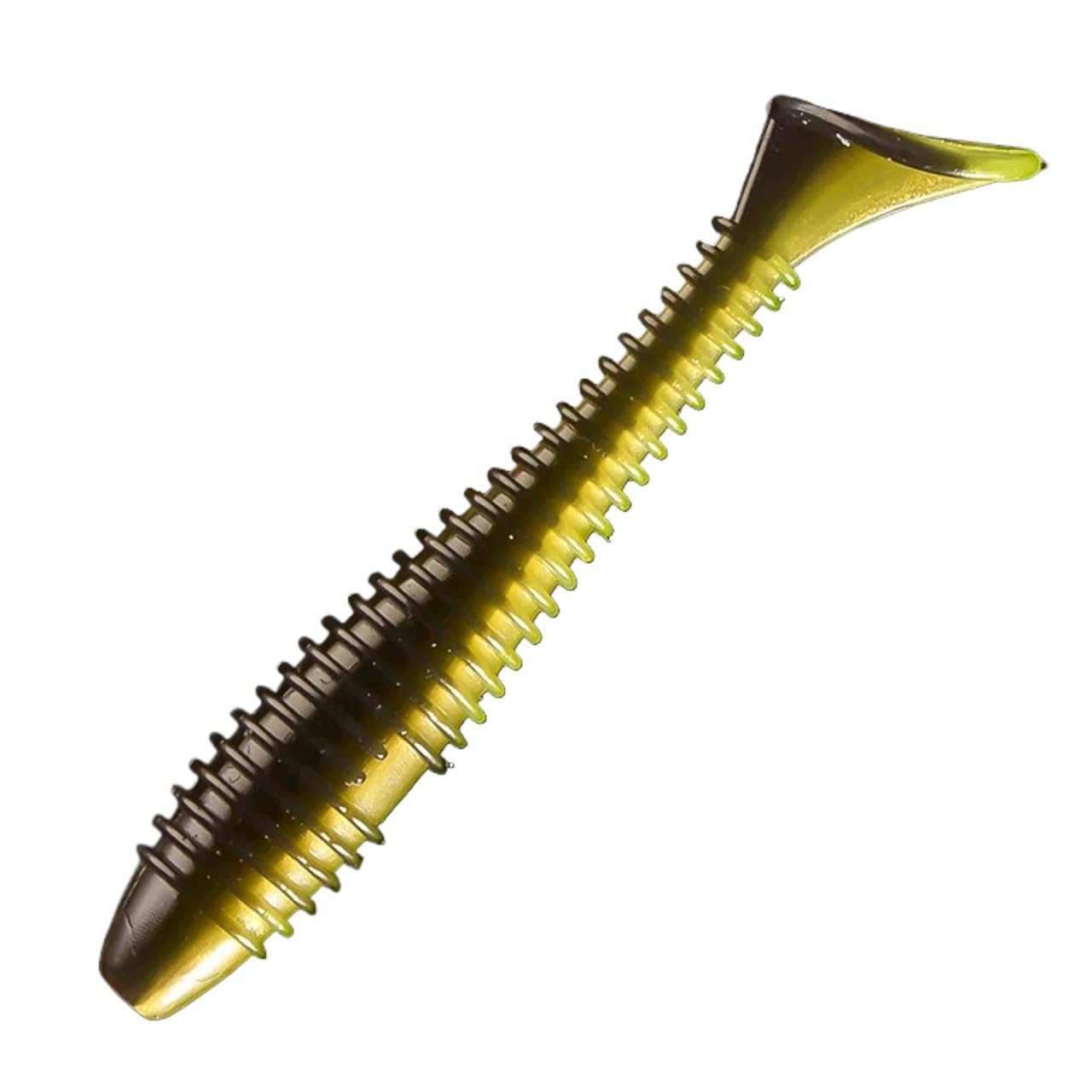 Générique Leurre Souple 6cm 1.4g Double Couleur Queue T 10pcs Mer Bar