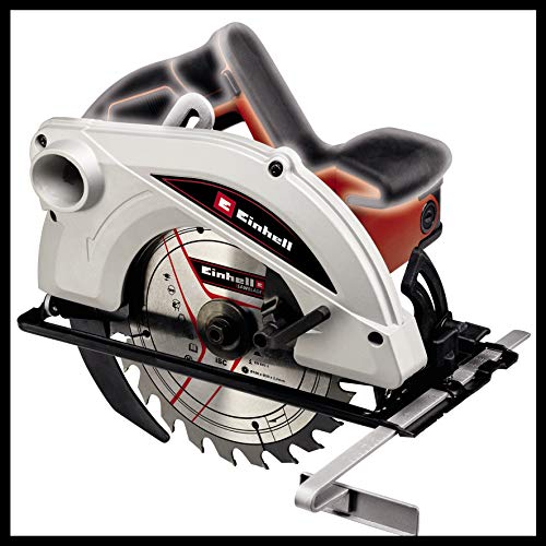 Einhell Handkreissäge TC-CS 1410 (1410 W, Sägeblatt Ø190 x Ø30 mm, max. Schnitttiefe 67 mm, Spaltkeil… – Bild 5