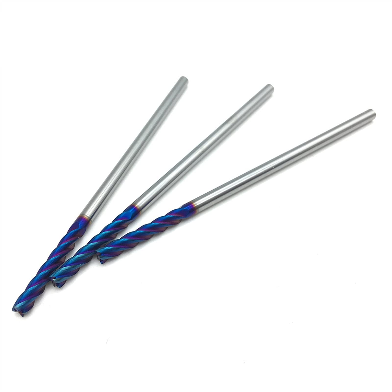 BERWENNY YINGJUN CNC Milling Cutter HRC65 Caibide End Mill 4flutes D4.0/100L Endmills Cutting Tool (Cutting Edge Diameter : 4.0X4DX100L 4T, Dimensions : 10pcs)